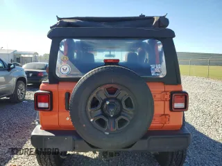 2018 Jeep Wrangler Sport with VIN 1C4GJXAG9JW282802, listed as a Copart auction lot 75557104 with 86,708 mi miles and Salvage Title. Bid and sale history available at carsss.com. Image 6.