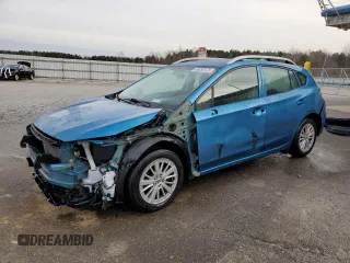 2018 Subaru Impreza Premium with VIN 4S3GTAD68J3745265, listed as a Copart auction lot 45393125 with 87,559 mi miles and Salvage Title. Bid and sale history available at carsss.com. Image 1.