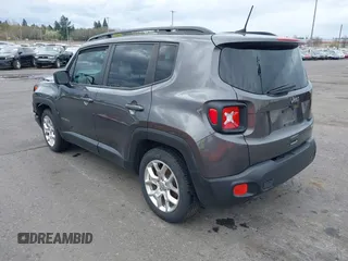 2018 Jeep Renegade Altitude z VIN ZACCJABB7JPH23676, wystawiony jako IAAI lot #41885158 z przebiegiem 116 314 mil mil oraz . Historia ofert i sprzedaży dostępna na DreamBid. Obrazek 3.
