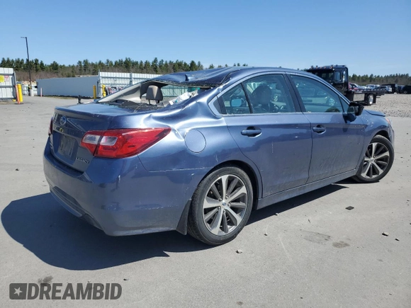 2016 Subaru Legacy Limited with VIN 4S3BNBN66G3047481, listed as a Copart auction lot 54295325 with 91,551 mi miles and Salvage title. Bid and sale history available at DreamBid. Image 3.