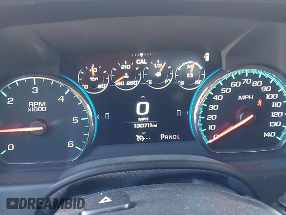 2017 Chevrolet Tahoe LT with VIN 1GNSKBKC6HR394138, listed as a IAAI auction lot 41852966 with 130,711 mi miles and . Bid and sale history available at DreamBid. Image 7.