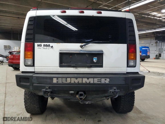 2003 Hummer H2 with VIN 5GRGN23U13H131291, listed as a Copart auction lot 51526555 with NaN miles and Clean Title. Bid and sale history available at carsss.com. Image 6.