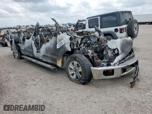 2015 Ford F-150 XL with VIN 1FTEW1CP0FKE36704, listed as a Copart auction lot 57253045 with Not provided miles and Non repairable. Bid and sale history available at DreamBid. Image 4.