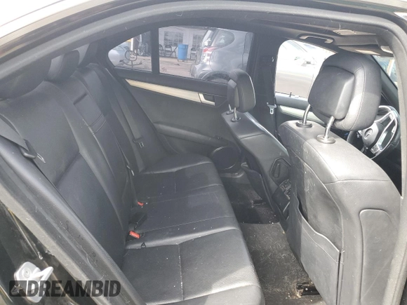 2013 Mercedes-Benz C 300 Sport with VIN WDDGF8AB7DR248667, listed as a Copart auction lot 53837375 with 53,973 mi miles and Salvage Title. Bid and sale history available at DreamBid. Image 10.