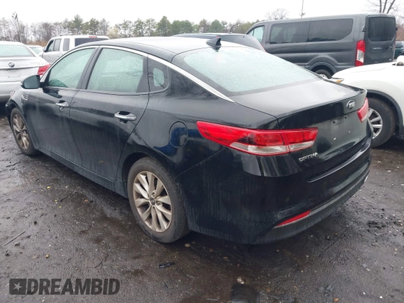 2018 Kia Optima LX with VIN 5XXGT4L38JG271181, listed as a IAAI auction lot 41911480 with 59,010 mi miles and . Bid and sale history available at carsss.com. Image 3.