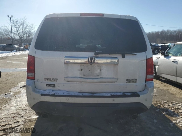 2012 Honda Pilot Touring with VIN 5FNYF4H91CB037964, listed as a Copart auction lot 46492645 with 171,645 mi miles and Salvage Title. Bid and sale history available at carsss.com. Image 6.