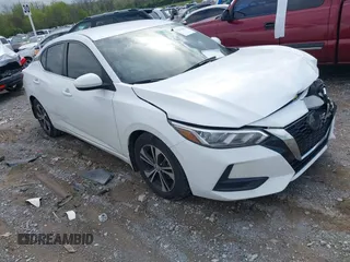 2022 Nissan Sentra SV with VIN 3N1AB8CV5NY299764, listed as a IAAI auction lot 42020411 with 41,171 mi miles and . Bid and sale history available at DreamBid. Image 1.