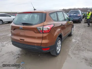 2017 Ford Escape S with VIN 1FMCU0F78HUB51156, listed as a IAAI auction lot 41845673 with 178,982 mi miles. Bid and sale history available at carsss.com. Image 4.