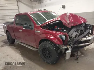 2017 Ford F-150 XL with VIN 1FTFX1EF2HFB15796, listed as a IAAI auction lot 41331268 with 135,179 mi miles. Bid and sale history available at carsss.com. Image 1.