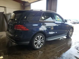 2017 Mercedes-Benz GLE 350 with VIN 4JGDA5HB8HA866029, listed as a Copart auction lot 62630215 with 29,268 mi miles and Salvage title. Bid and sale history available at DreamBid. Image 3.