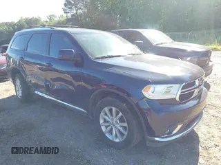 2014 Dodge Durango SXT with VIN 1C4RDJAG3EC345803, listed as a IAAI auction lot 42529085 with 256,030 mi miles and . Bid and sale history available at DreamBid. Image 1.