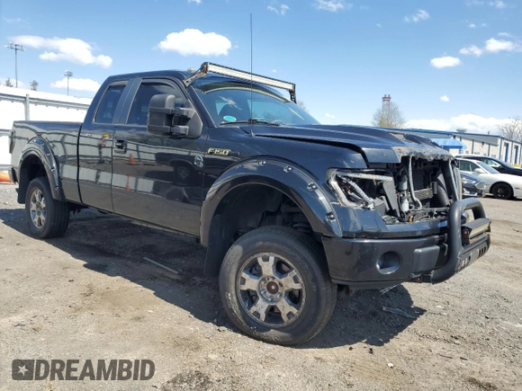 2010 Ford F-150 XL with VIN 1FTEX1EW7AFC64951, listed as a Copart auction lot 52900785 with 0 mi miles and Salvage Title. Bid and sale history available at carsss.com. Image 4.