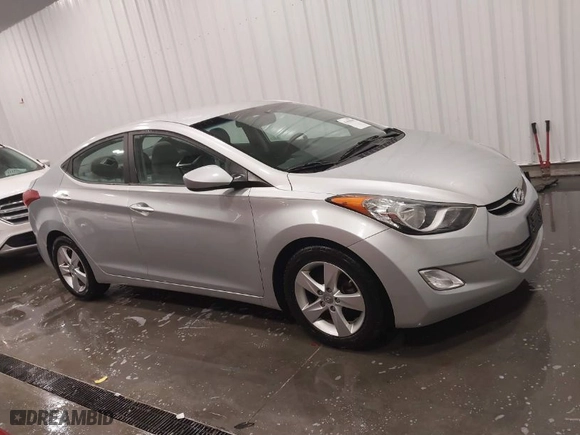 2013 Hyundai Elantra GLS PZEV with VIN 5NPDH4AE1DH445352, listed as a IAAI auction lot 41450395 with 93,248 mi miles. Bid and sale history available at carsss.com. Image 13.