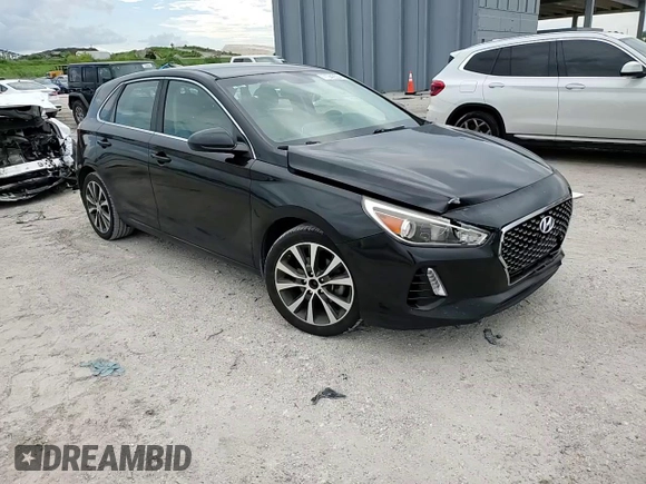 2018 Hyundai Elantra GT with VIN KMHH35LE6JU016384, listed as a Copart auction lot 71942554 with 98,488 mi miles and Non Repairable. Bid and sale history available at carsss.com. Image 10.