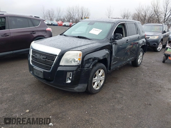 2014 GMC Terrain SLE with VIN 2GKALMEK0E6332634, listed as a IAAI auction lot 41782072 with 193,352 mi miles. Bid and sale history available at carsss.com. Image 2.