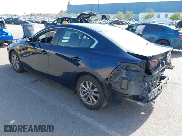 2021 Mazda Mazda3 Sedan 2.5 S with VIN JM1BPAAL4M1320621, listed as a IAAI auction lot 41867284 with 49,031 mi miles. Bid and sale history available at carsss.com. Image 3.