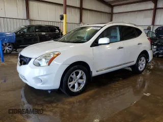2011 Nissan Rogue S z VIN JN8AS5MV7BW264192, wystawiony jako Copart lot #59309585 z przebiegiem 52 504 mil mil oraz Szkoda całkowita • Salvage title. Historia ofert i sprzedaży dostępna na DreamBid. Obrazek 1.