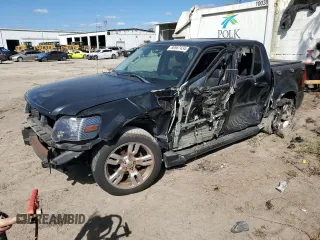 2010 Ford Explorer Sport Trac Limited с VIN 1FMEU3D86AUF03968, выставлен на аукционе Copart как лот 80967434 с пробегом Не указан миль и Списание • Salvage title. История ставок и продаж доступна на DreamBid. Изображение 1.