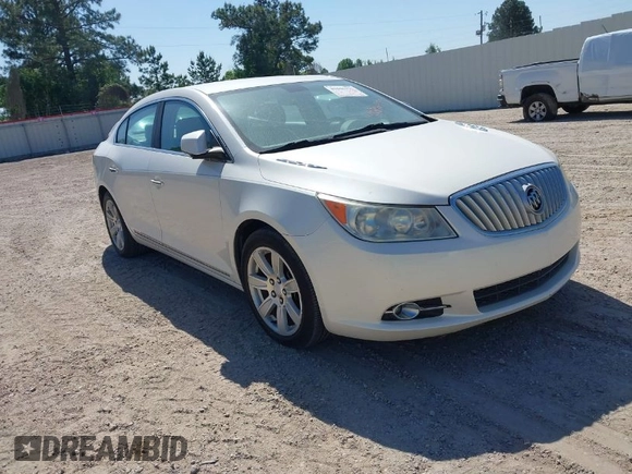 2010 Buick LaCrosse CXL with VIN 1G4GC5EG8AF182825, listed as a IAAI auction lot 41846375 with 194,849 mi miles. Bid and sale history available at carsss.com. Image 1.
