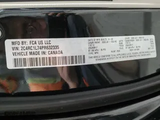 2023 Chrysler Pacifica Hybrid Touring L with VIN 2C4RC1L74PR632335, listed as a Copart auction lot 43763475 with 36,477 mi miles and Clean Title. Bid and sale history available at carsss.com. Image 14.