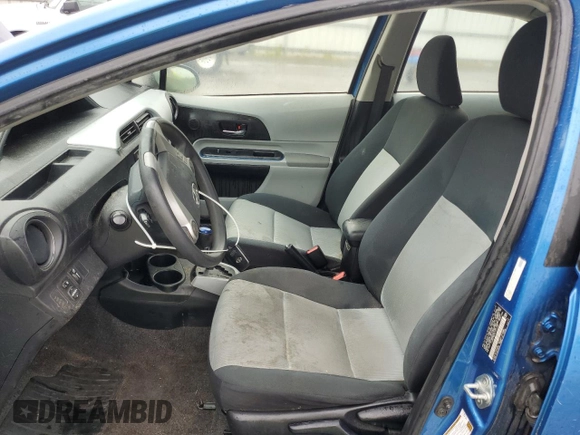 2012 Toyota Prius One with VIN JTDKDTB3XC1001225, listed as a Copart auction lot 56788985 with 159,817 mi miles and Salvage Title. Bid and sale history available at DreamBid. Image 7.