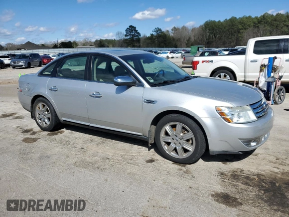 2009 Ford Taurus Limited with VIN 1FAHP25W89G107329, listed as a Copart auction lot 47865605 with 119,235 mi miles and Salvage Title. Bid and sale history available at carsss.com. Image 4.
