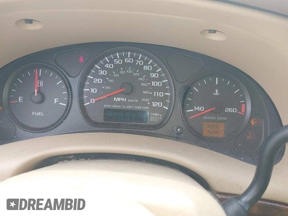 2000 Chevrolet Impala с VIN 2G1WF55K7Y9165151, выставлен на аукционе IAAI как лот 42355624 с пробегом 136 557 миль миль и . История ставок и продаж доступна на DreamBid. Изображение 7.