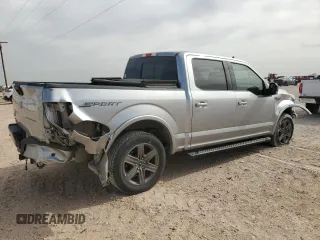2020 Ford F-150 XL z VIN 1FTEW1C58LKD74513, wystawiony jako Copart lot #56746325 z przebiegiem 76 509 mil mil oraz Szkoda całkowita • Salvage title. Historia ofert i sprzedaży dostępna na DreamBid. Obrazek 3.