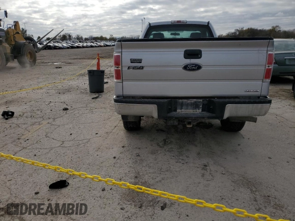 2013 Ford F-150 XL with VIN 1FTNF1EF4DKF95257, listed as a Copart auction lot 80302774 with 87,929 mi miles and Salvage title. Bid and sale history available at DreamBid. Image 6.