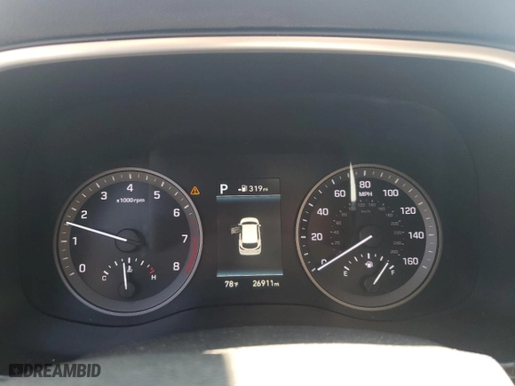 2021 Hyundai Tucson Sport with VIN KM8J3CALXMU378214, listed as a Copart auction lot 60481144 with 26,911 mi miles and Salvage Title. Bid and sale history available at carsss.com. Image 9.