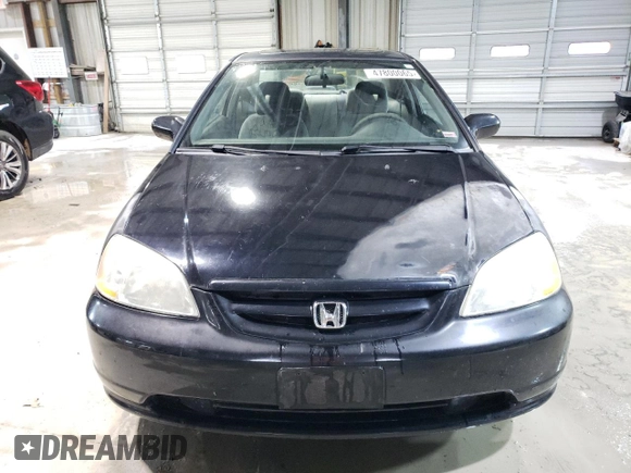 2002 Honda Civic EX with VIN 1HGEM22922L051133, listed as a Copart auction lot 47800065 with 116,325 mi miles and Clean Title. Bid and sale history available at carsss.com. Image 5.