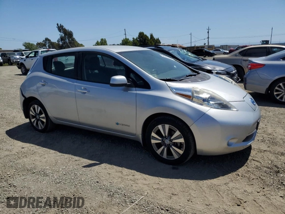 2013 Nissan LEAF SL with VIN 1N4AZ0CP3DC403886, listed as a Copart auction lot 54943805 with 58,196 mi miles and Clean title. Bid and sale history available at DreamBid. Image 4.