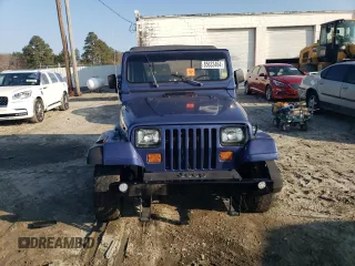 1994 Jeep Wrangler S with VIN 1J4FY19PXRP404320, listed as a Copart auction lot 85633464 with 130,824 mi miles and Salvage Title. Bid and sale history available at carsss.com. Image 5.