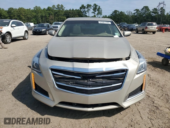 2015 Cadillac CTS Luxury RWD with VIN 1G6AR5SXXF0112477, listed as a Copart auction lot 74212684 with 63,257 mi miles and Salvage Title. Bid and sale history available at DreamBid. Image 5.