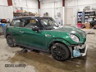 2020 MINI Hardtop Cooper with VIN WMWXR3C06L2M21499, listed as a Copart auction lot 45182905 with 48,912 mi miles and Salvage title. Bid and sale history available at DreamBid. Image 4.