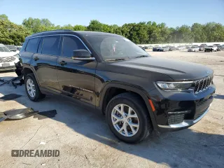 2023 Jeep Grand Cherokee Limited с VIN 1C4RJKBG1P8853478, выставлен на аукционе Copart как лот 56348515 с пробегом 43 326 миль миль и Списание • Salvage title. История ставок и продаж доступна на DreamBid. Изображение 4.
