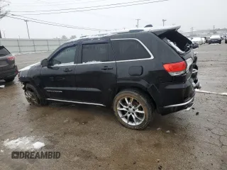 2015 Jeep Grand Cherokee Summit with VIN 1C4RJFJG2FC150752, listed as a Copart auction lot 45031365 with 151,682 mi miles and Salvage Title. Bid and sale history available at DreamBid. Image 2.