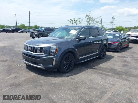 2021 Kia Telluride SX with VIN 5XYP54HC7MG130377, listed as a IAAI auction lot 42172684 with 32,186 mi miles and . Bid and sale history available at DreamBid. Image 17.