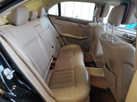 2011 Mercedes-Benz E 550 Luxury with VIN WDDHF9AB4BA335478, listed as a Copart auction lot 44942135 with 235,581 mi miles and Salvage title. Bid and sale history available at DreamBid. Image 10.