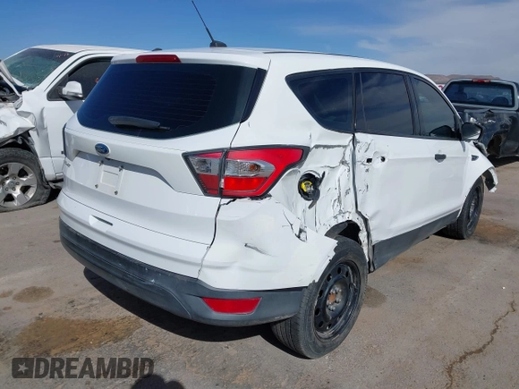 2017 Ford Escape S with VIN 1FMCU0F7XHUB21429, listed as a IAAI auction lot 41561533 with 65,134 mi miles. Bid and sale history available at carsss.com. Image 4.