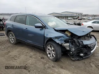 2014 Mazda CX-9 Sport with VIN JM3TB2BA7E0434407, listed as a Copart auction lot 45029515 with 117,200 mi miles and Salvage title. Bid and sale history available at DreamBid. Image 4.