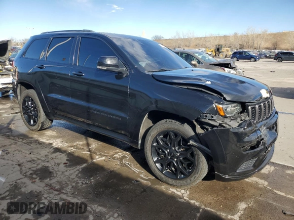 2021 Jeep Grand Cherokee Limited X with VIN 1C4RJFBG6MC651896, listed as a Copart auction lot 50919095 with 44,630 mi miles and Salvage title. Bid and sale history available at DreamBid. Image 4.