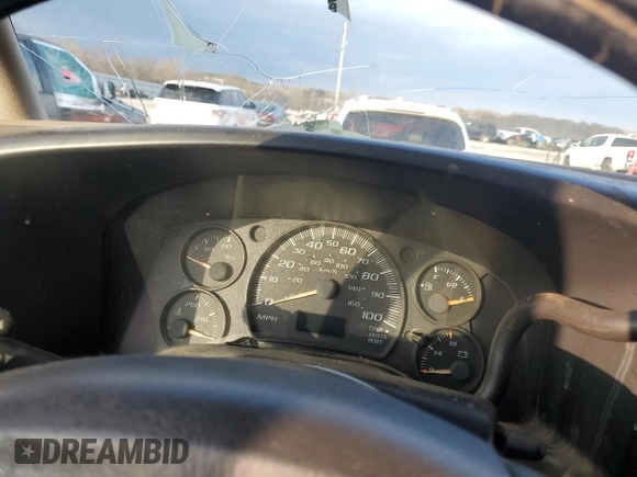 2003 Chevrolet Express Cargo with VIN 1GCFG25T731149766, listed as a Copart auction lot 44036855 with Not Provided miles and Non Repairable. Bid and sale history available at DreamBid. Image 9.