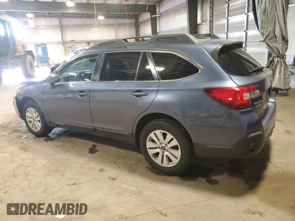 2018 Subaru Outback Premium with VIN 4S4BSAFC3J3325621, listed as a Copart auction lot 60249895 with 64,658 mi miles and Salvage title. Bid and sale history available at DreamBid. Image 2.