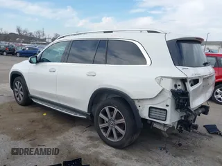 2020 Mercedes-Benz GLS 450 with VIN 4JGFF5KE2LA206879, listed as a IAAI auction lot 41851130 with 66,739 mi miles and . Bid and sale history available at DreamBid. Image 3.