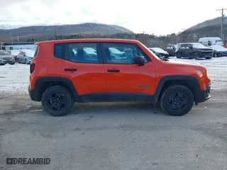 2018 Jeep Renegade Upland Edition with VIN ZACCJBAB0JPJ55503, listed as a IAAI auction lot 41278285 with 30,465 mi miles. Bid and sale history available at carsss.com. Image 13.