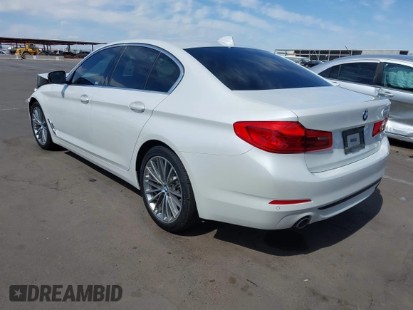 2020 BMW 5 Series 530i with VIN WBAJR3C04LCE17647, listed as a IAAI auction lot 42181535 with 42,265 mi miles and . Bid and sale history available at DreamBid. Image 3.