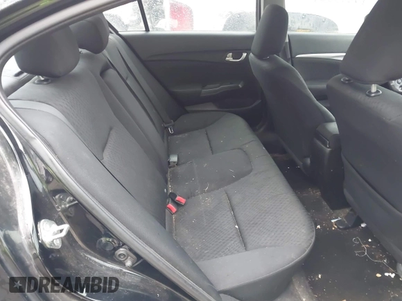 2015 Honda Civic EX with VIN 19XFB2F82FE005424, listed as a IAAI auction lot 40898381 with 189,558 mi miles and . Bid and sale history available at carsss.com. Image 8.