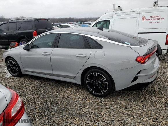 2023 Kia K5 GT-Line with VIN 5XXG64J24PG206015, listed as a Copart auction lot 42604455 with 14,417 mi miles and Salvage Title. Bid and sale history available at carsss.com. Image 2.