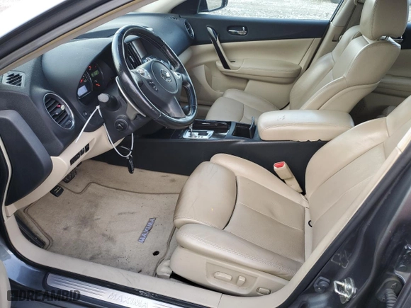 2014 Nissan Maxima 3.5 SV with VIN 1N4AA5AP9EC455984, listed as a Copart auction lot 43424865 with 124,520 mi miles and Salvage Title. Bid and sale history available at carsss.com. Image 7.